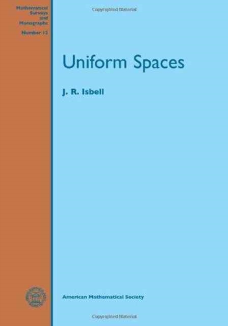 Uniform Spaces, Paperback / softback Book