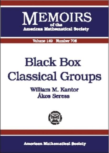 Black Box Classical Groups, Paperback / softback Book