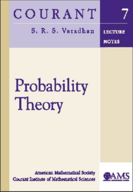 Probability Theory, Paperback / softback Book