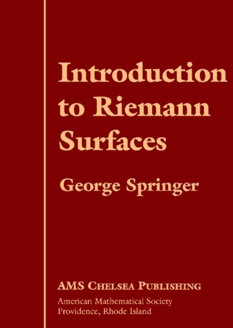 Introduction to Riemann Surfaces, Hardback Book