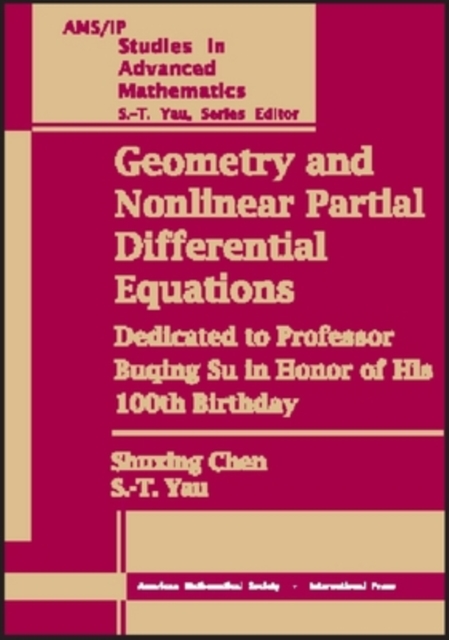 Geometry and Nonlinear Partial Differential Equations, Paperback / softback Book