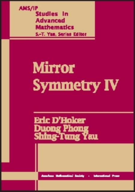 Mirror Symmetry IV, Hardback Book