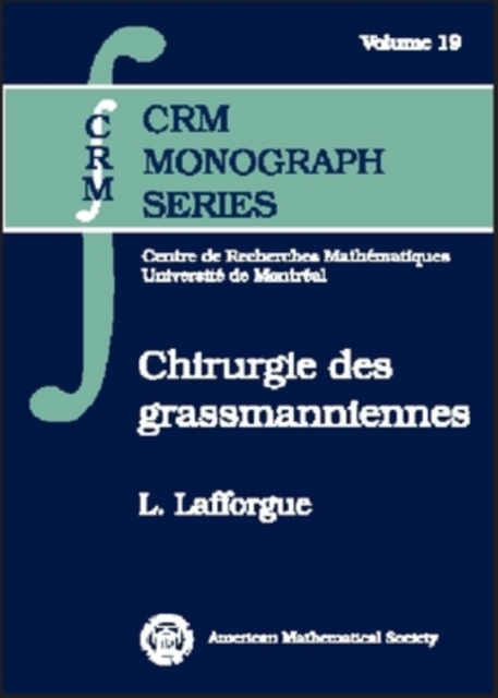 Chirurgie Des Grassmanniennes, Hardback Book