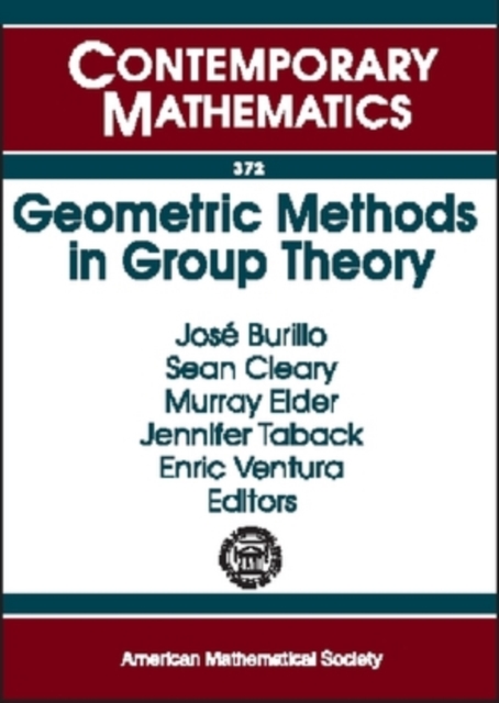 Geometric Methods in Group Theory, Paperback / softback Book