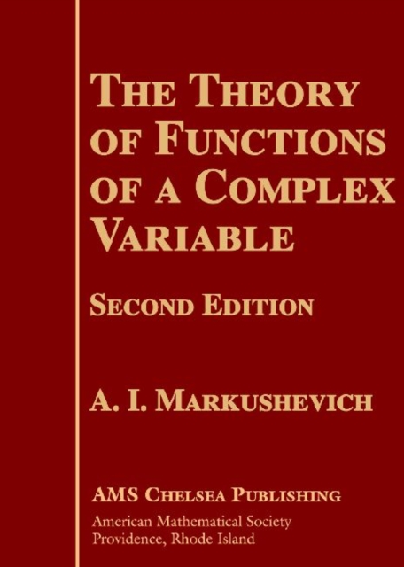 Theory of Functions of a Complex Variable, Hardback Book
