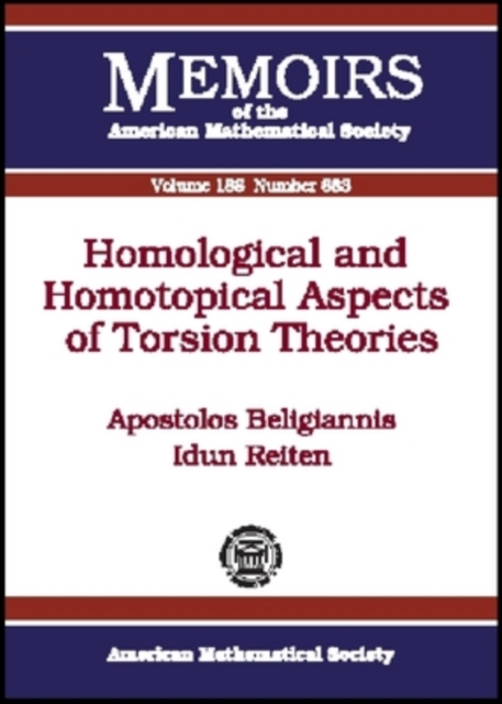 Homological and Homotopical Aspects of Torsion Theories, Paperback / softback Book