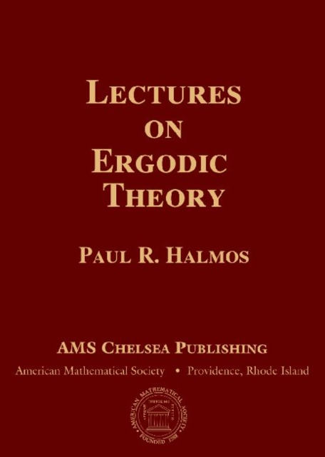 Lectures on Ergodic Theory, Hardback Book