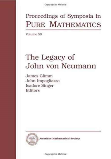 The Legacy of John Von Neumann, Paperback / softback Book