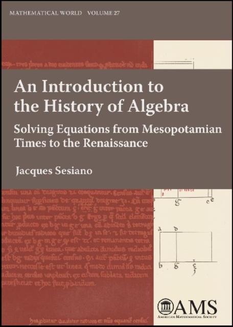 An Introduction to the History of Algebra : Solving Equations from Mesopotamian Times to the Renaissance, Paperback / softback Book