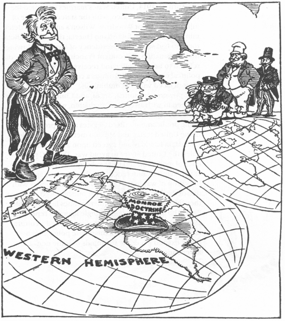 Hemispheric Imaginings : The Monroe Doctrine and Narratives of U.S. Empire, Hardback Book