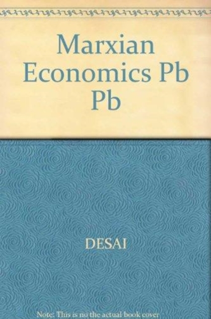 Marxian Economics Pb Pb, Book Book