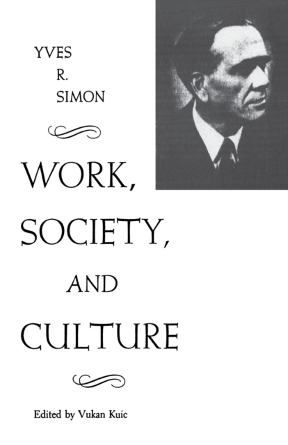 Work, Society, and Culture, Paperback / softback Book