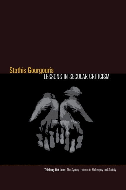 Lessons in Secular Criticism, Paperback / softback Book