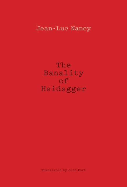 The Banality of Heidegger, EPUB eBook