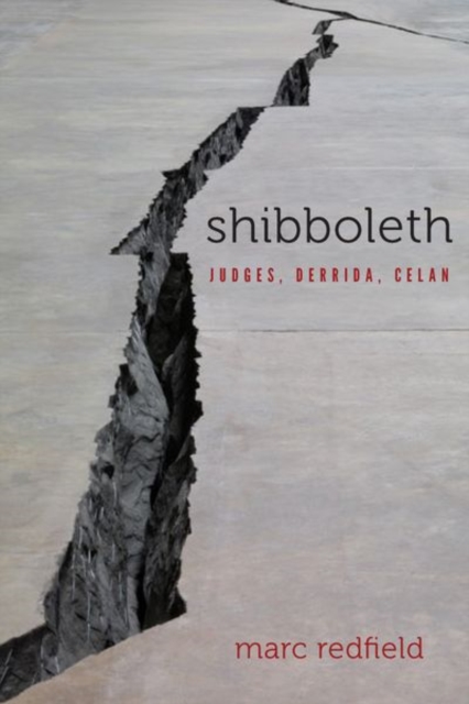 Shibboleth : Judges, Derrida, Celan, Hardback Book
