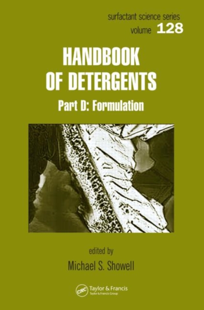 Handbook of Detergents, Part D : Formulation, Hardback Book