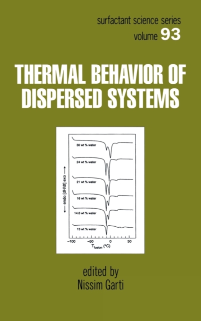 Thermal Behavior of Dispersed Systems, Hardback Book