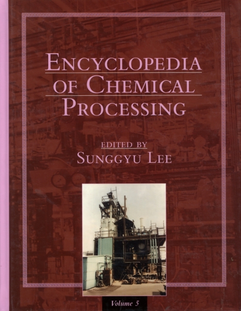 Enc Chem Process V5 Print, Hardback Book
