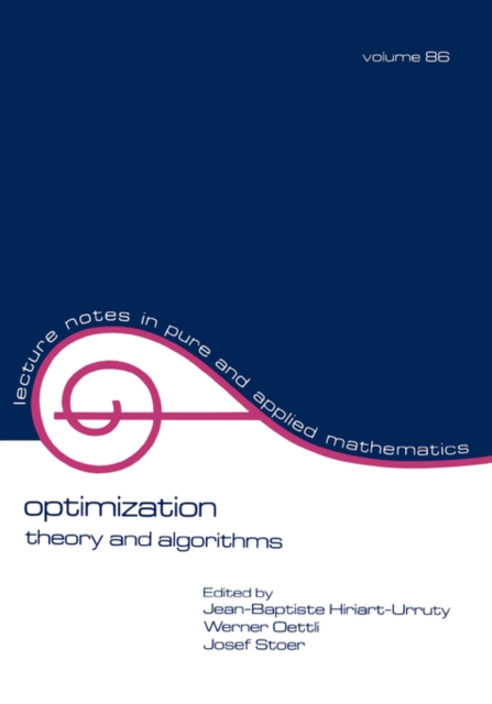 Optimization : Theory and Algorithms, Paperback / softback Book