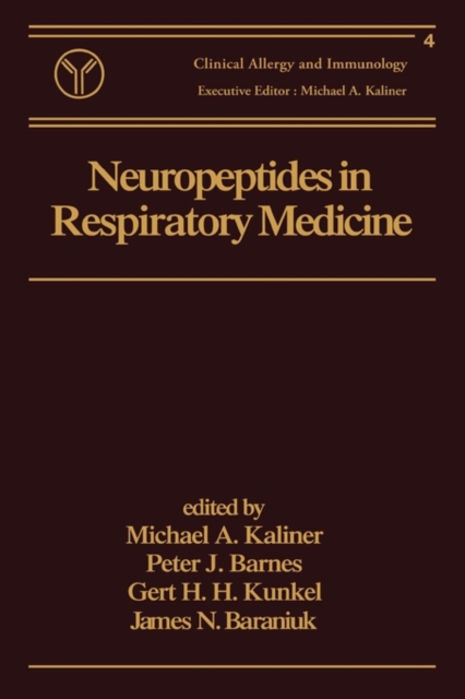 Neuropeptides in Respiratory Medicine, Hardback Book