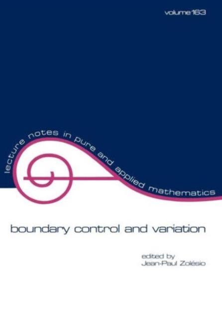 Boundary Control and Variation, Paperback / softback Book