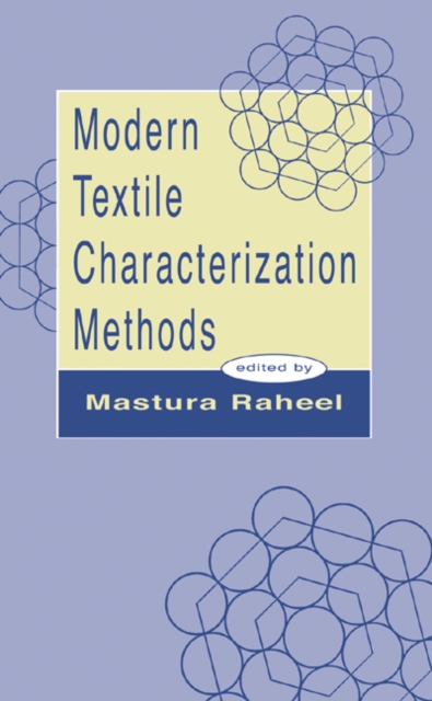 Modern Textile Characterization Methods, Hardback Book