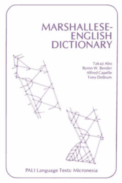 Marshallese-English Dictionary, Paperback / softback Book