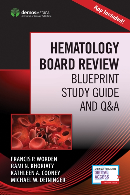 Hematology Board Review : Blueprint Study Guide and Q&A  (Book + Free App), Paperback / softback Book