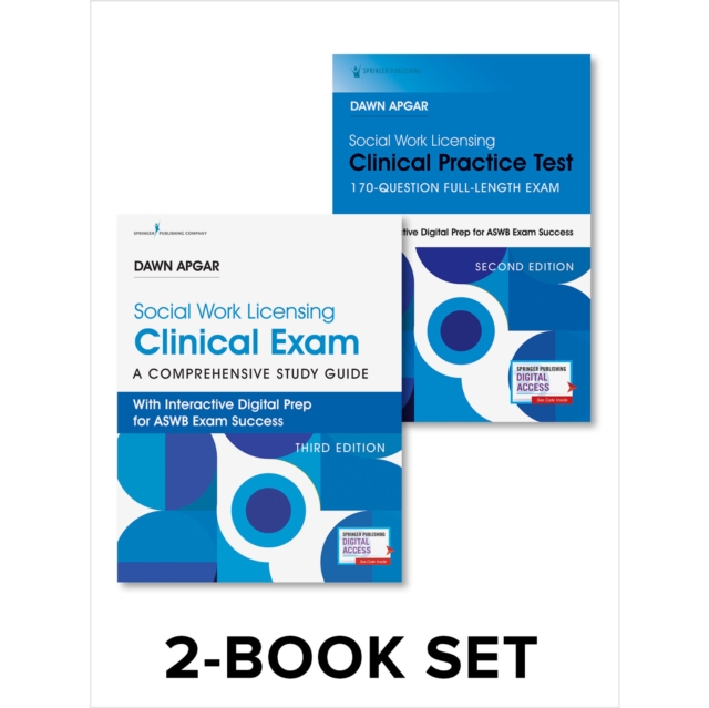 Social Work Licensing Clinical Exam Guide and Practice Test Set : A Comprehensive Study Guide For Success, Paperback / softback Book