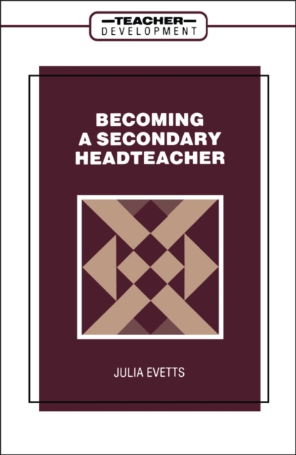 Becoming a Secondary Head Teacher, PDF eBook
