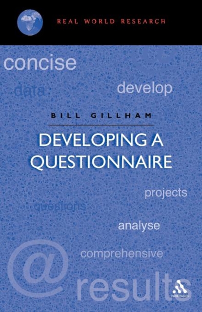 Developing a Questionnaire, Paperback / softback Book