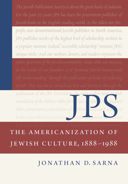 JPS: The Americanization of Jewish Culture, 1888-1988, EPUB eBook