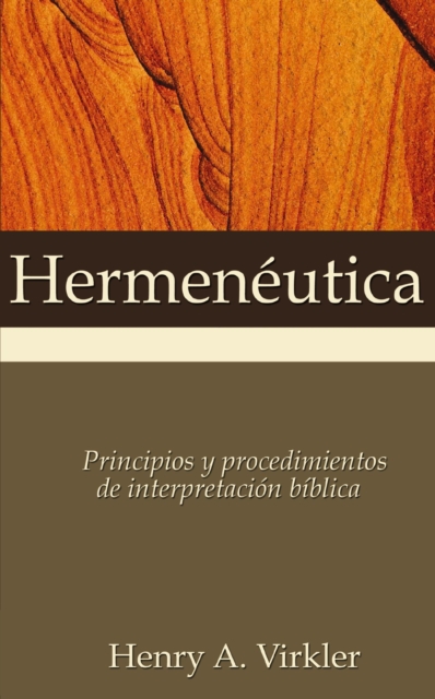 Hermen Utica : Principios y Procedimientos de Interpretaci N B Blica, Paperback / softback Book