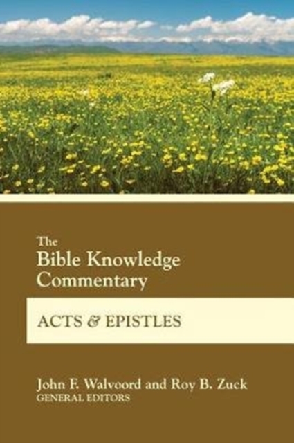Bible Knowledge Commentary ACT, Paperback / softback Book