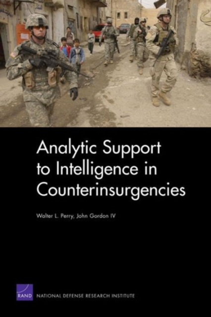 Analytic Support to Intelligence in Counterinsurgencies, Paperback / softback Book