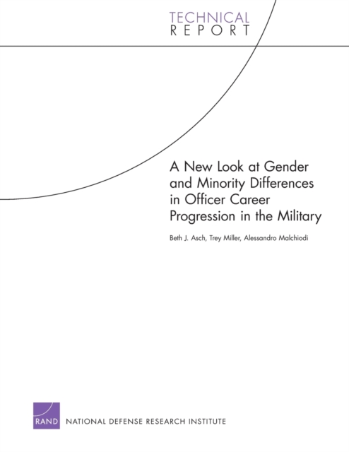 A New Look at Gender and Minority Differences in Officer Career Progression in the Military, Paperback / softback Book