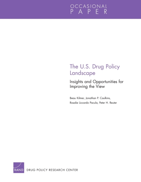 The U.S. Drug Policy Landscape : Insights and Opportunities for Improving the View, Paperback / softback Book