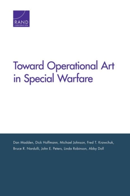 Toward Operational Art in Special Warfare, Paperback / softback Book