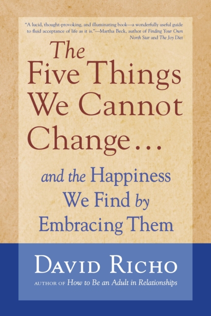 Five Things We Cannot Change, EPUB eBook