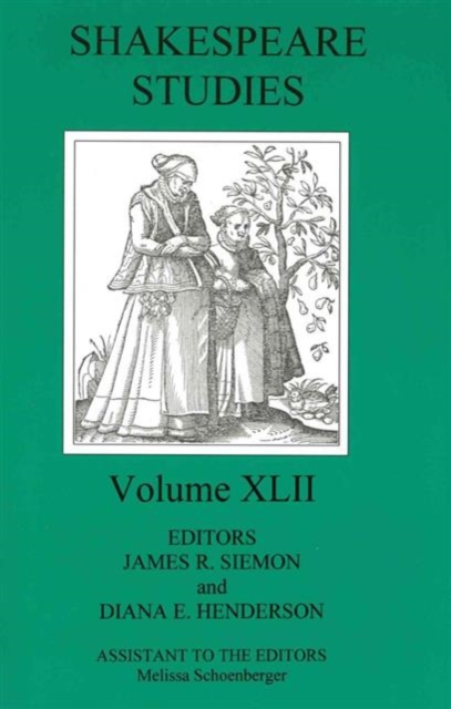 Shakespeare Studies : Volume XlII, Hardback Book