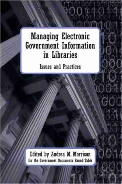 Managing Electronic Government Information in Libraries : Issues and Practices, Paperback / softback Book