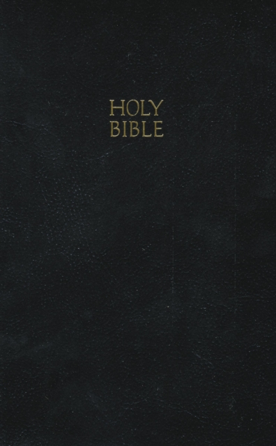KJV, Gift and Award Bible, Imitation Leather, Black, Red Letter Edition, Paperback Book