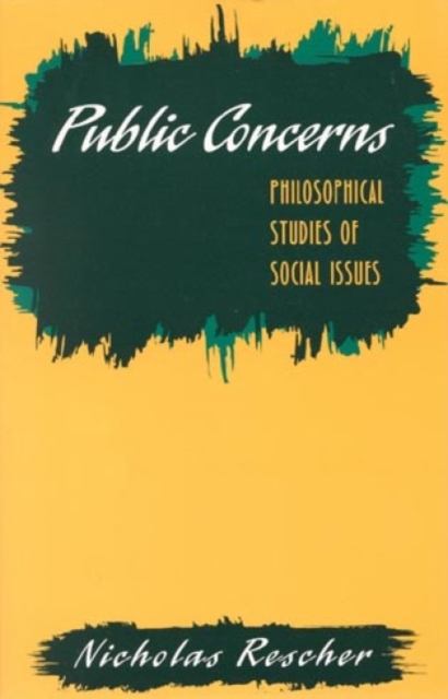 Public Concerns : Philosophical Studies of Social Issues, Paperback / softback Book