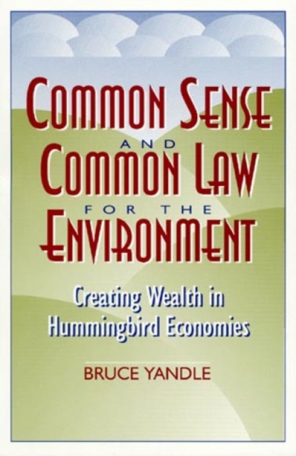 Common Sense and Common Law for the Environment : Creating Wealth in Hummingbird Economies, Hardback Book