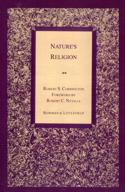 Nature's Religion, Paperback / softback Book