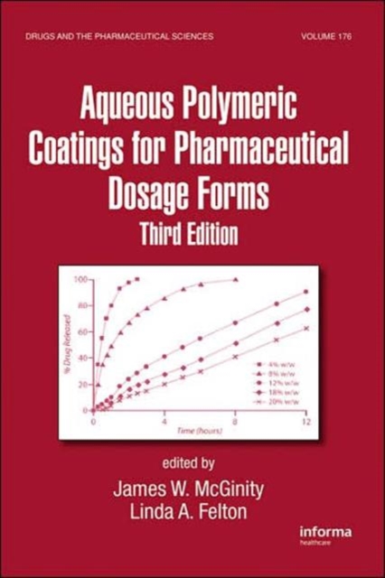 Aqueous Polymeric Coatings for Pharmaceutical Dosage Forms, Third Edition, Hardback Book