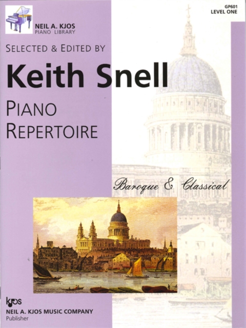 Piano Repertoire: Baroque & Classical 1, Sheet music Book