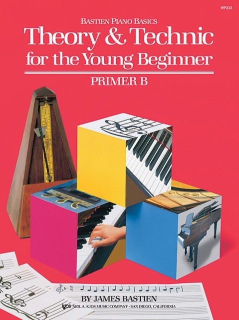 Bastien Theory & Technic Young Beginner Primer B, Sheet music Book