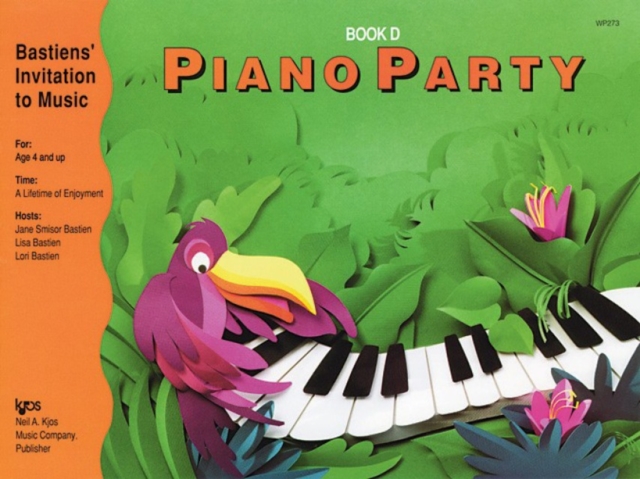 Piano Party Book D, Sheet music Book