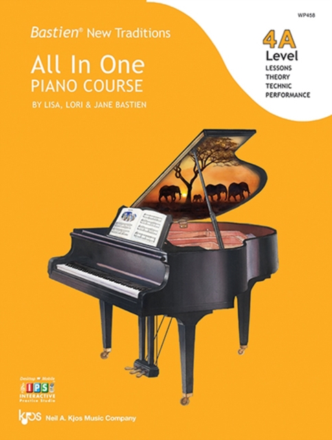 Bastien New Traditions: All In One Piano Course - Level 4A, Book Book